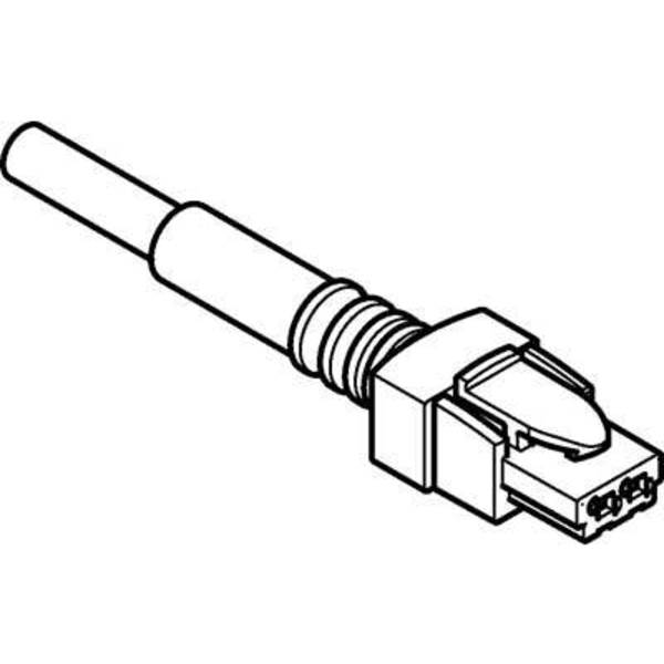 Festo Plug Socket With Cable NEBV-HSG2-P-5-N-LE2 NEBV-HSG2-P-5-N-LE2